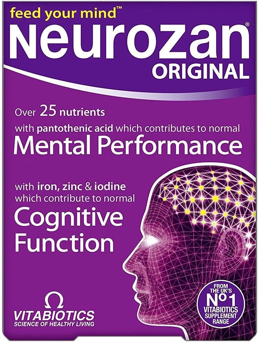 Vitabiotics Neurozan (30 Tablets) X 2 Twin Deal Pack 30Tabs | Vitabiotics Neurozan (30 Tablets)
