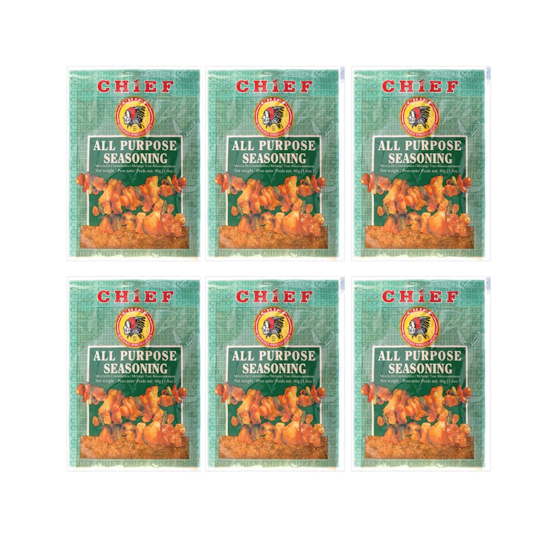Chief All Purpose Seasoning Pack of 6 (Pack of 6 All Purpose)