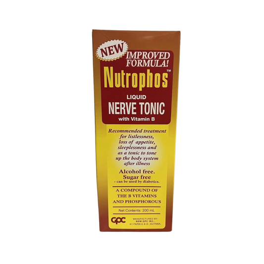 Nutrophos Liquid Nerve Tonic with Vitamin B 200ml
