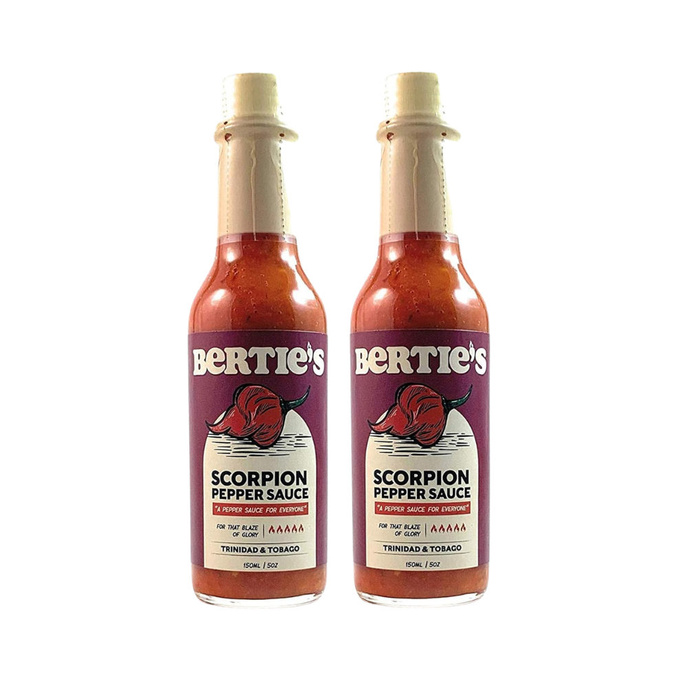 100% Scorpion Pepper Sauce 150ml (Pack of 2)