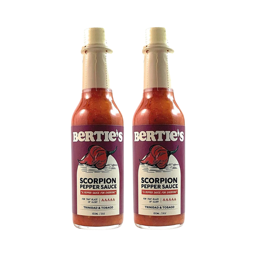 100% Scorpion Pepper Sauce 150ml (Pack of 2)