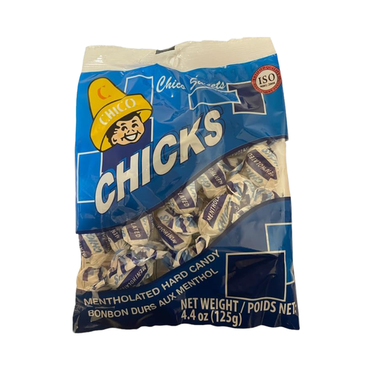 Chico Sweets Mentholated Hard Candy 125g