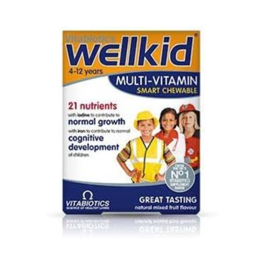 Vitabiotics Wellkid Multi-Vitamin 4-12 Years
