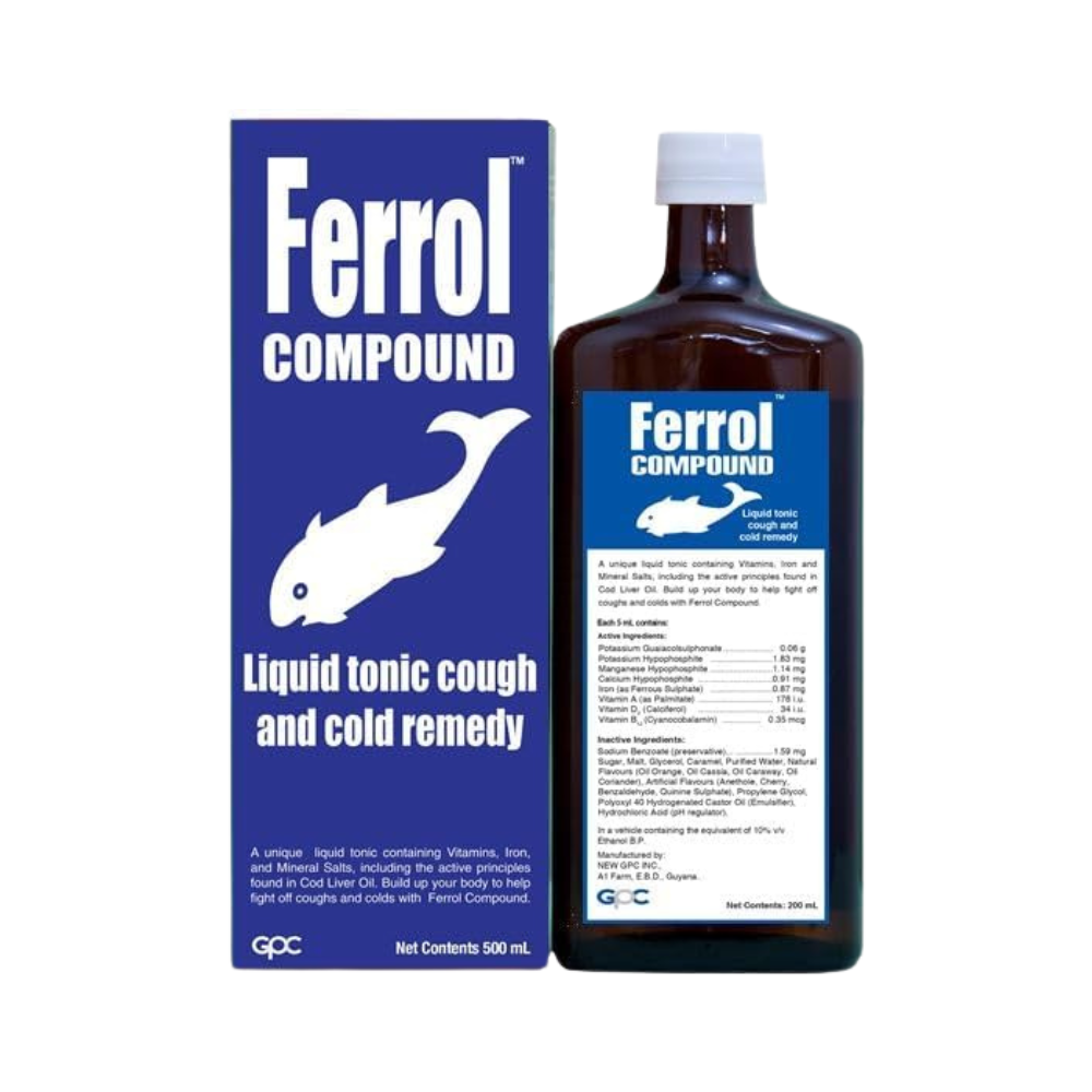 Ferrol Compound Liquid Tonic Cough and Cold Remedy - 500ml