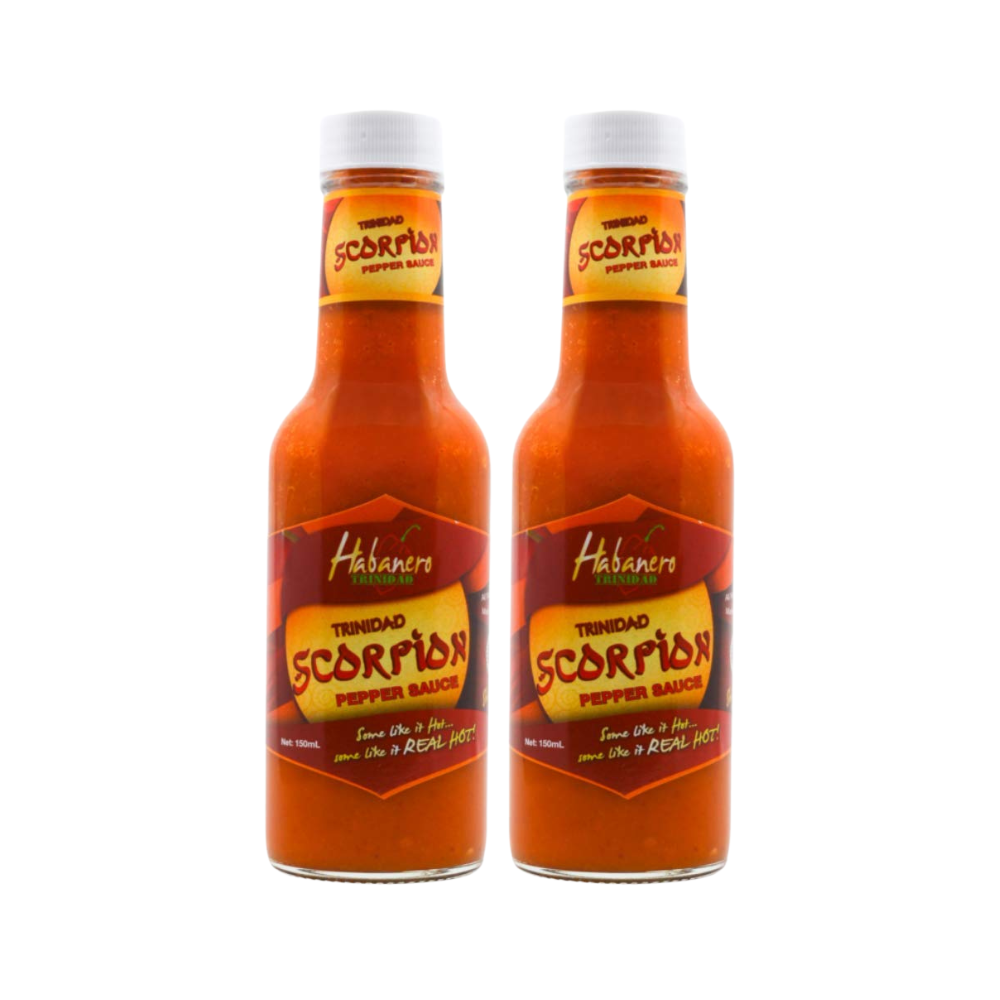 Habanero Trinidad Scorpion Pepper Sauce - 5oz (Pack of 2)