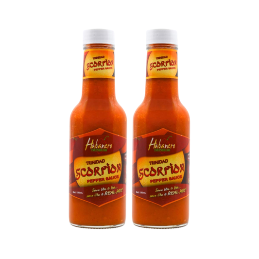 Habanero Trinidad Scorpion Pepper Sauce - 5oz (Pack of 2)