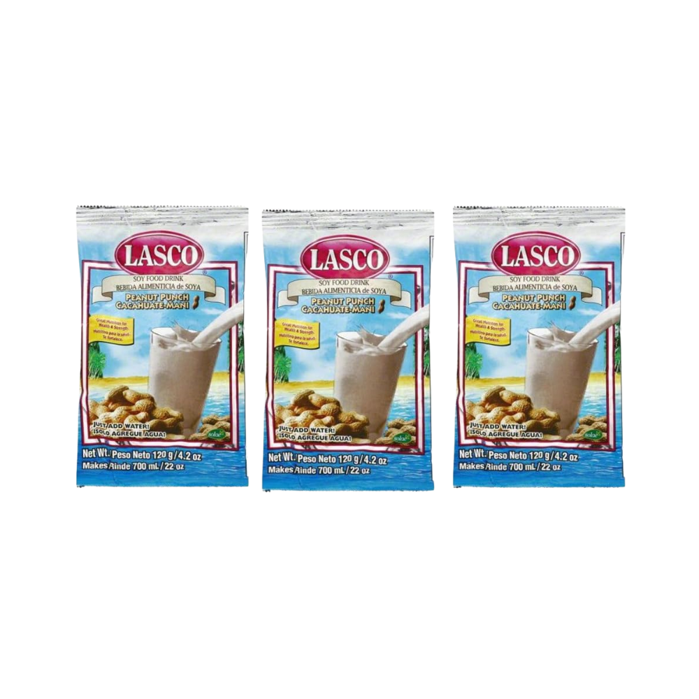 Lasco Soy Food Drink Peanut Punch Flavor (3 Pack) 120g