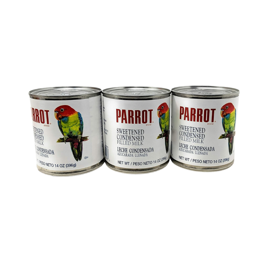 Parrot Brand Sweetened Condensed Filled Milk 14oz, 3 Pack