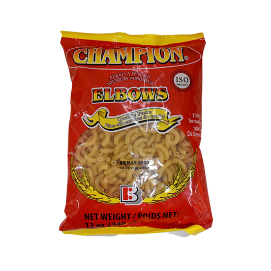 Guyana's Champion Elbows Noodles 340g (2 Pack)