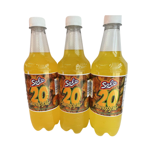 Solo Pineapple 20 Oz - 6 Pack