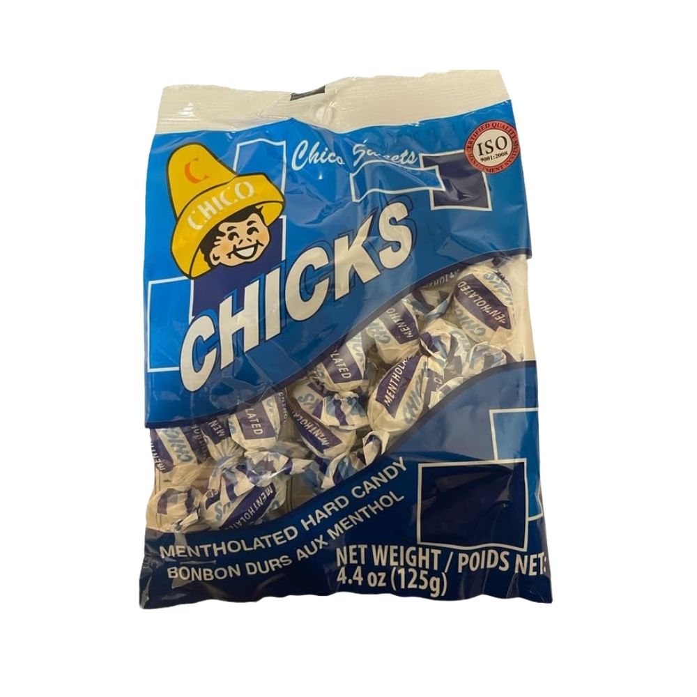 Chico Sweets Mentholated Hard Candy 125g