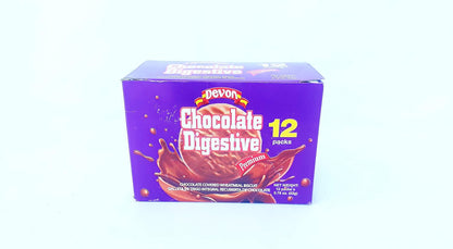 Devon Chocolate Covered Digestive Wheat Meal Biscuit (Pack of 12) 0.78oz each