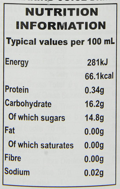 Foco Tamarind Drink (6 Pack, Total of 70.8fl.oz)