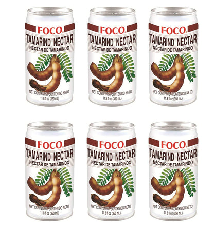 Foco Tamarind Drink (6 Pack, Total of 70.8fl.oz)