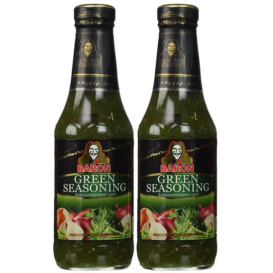 Baron Green Seasoning 14oz (Pack of 2)
