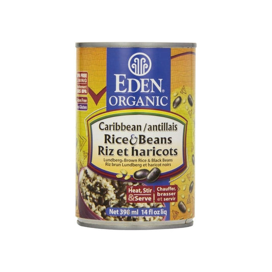 EDEN FOODS Rice And Black Beans, 13.46 OZ