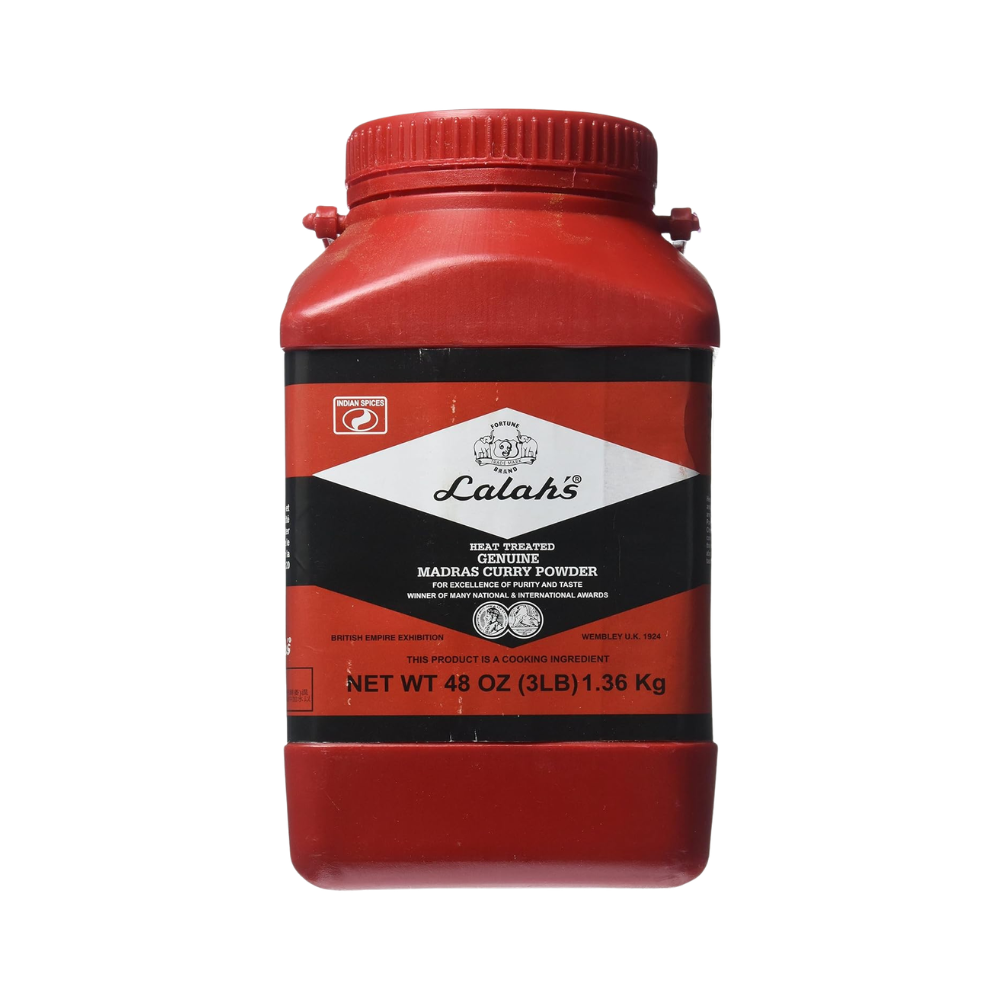 Lalah's Heated Indian Curry Powder 3 Lb Large