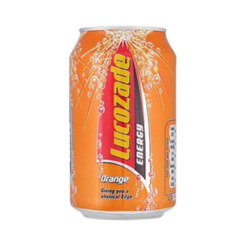 Lucozade 330ml Orange (6 Cans)