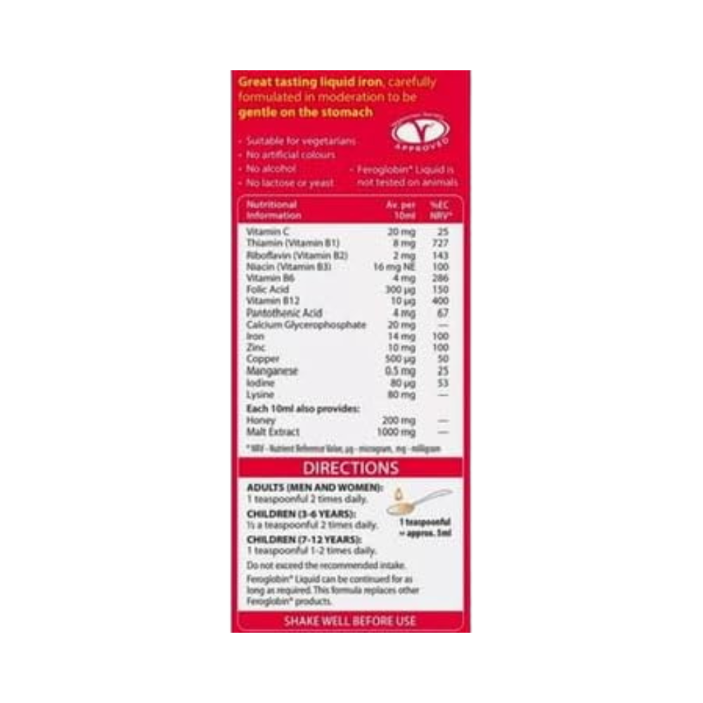 Feroglobin Liquid 500ml