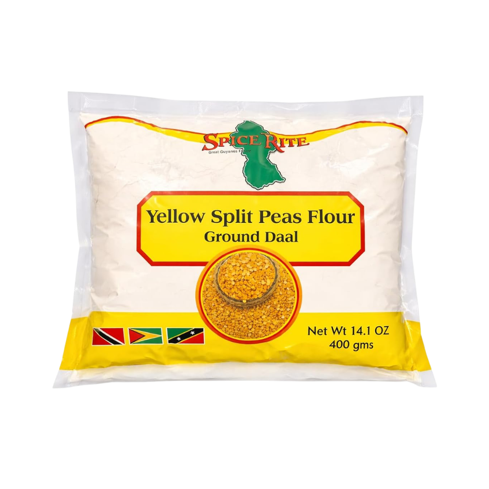 Spicerite Great Guyanese Flavor | Yellow Split Peas Flour (Ground Daal) 800g