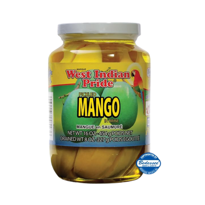 Guyanese Pride West Indian Pride Pickled Mango in Brine 16oz/454g